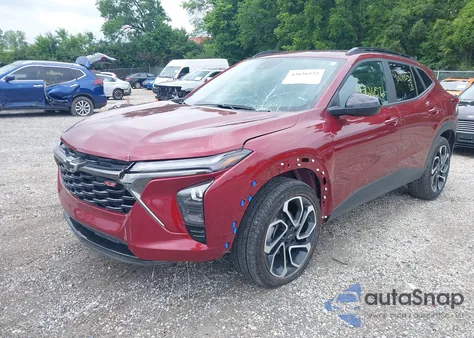 2025 Chevrolet Trax Fwd 2Rs z USA, uszkodzony, nr VIN KL77LJEP4SC044695